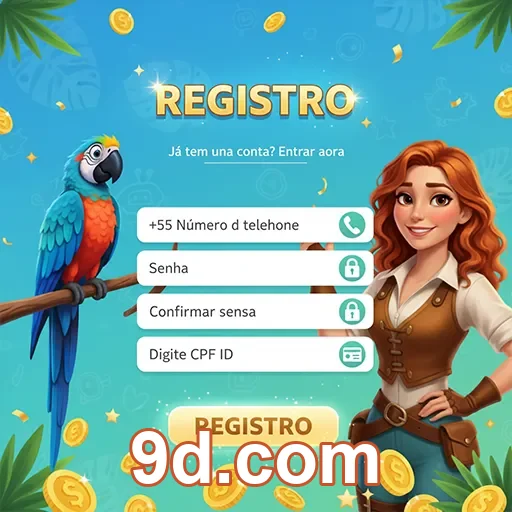 App 9d.com premium no celular com efeito glass