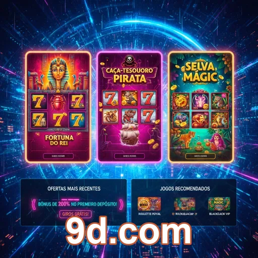 Tela mobile do 9d.com em ambiente confiável e seguro