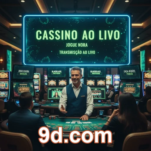 Login prático no celular com interface da 9d.com