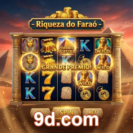 Tela da plataforma 9d.com com entrada rápida no celular