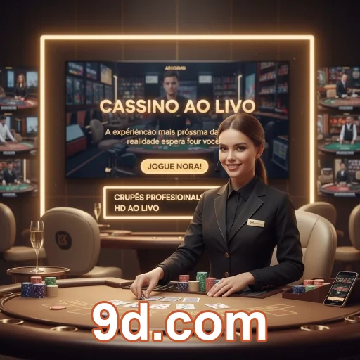 Atendente no chat com foco em segurança no 9d.com